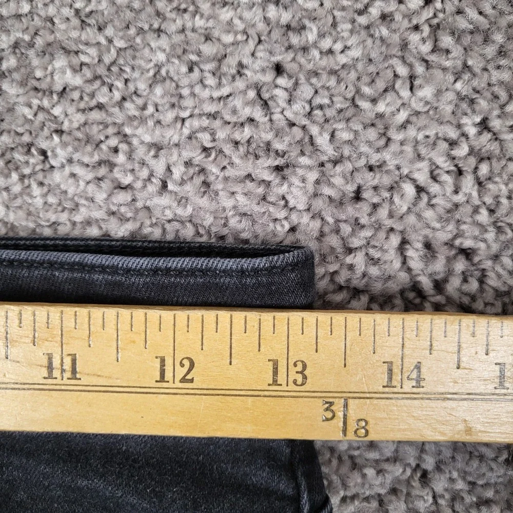 American Eagle Airflex+ Original Straight Jeans Mens 26x30 Black Good Stretch